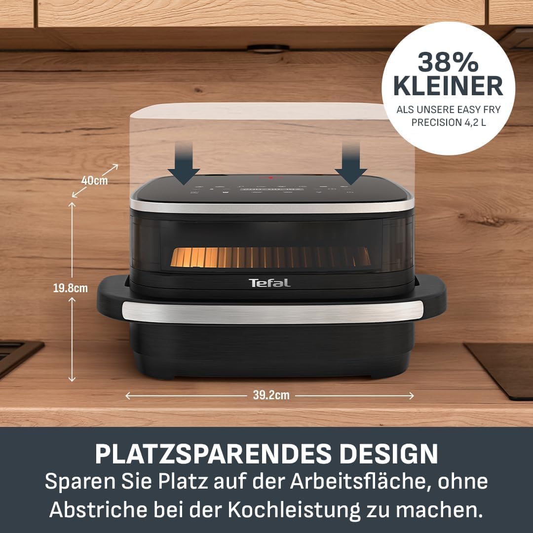 Thumbnail 4 de Tefal Easy Fry XL Surface Heißluftfritteuse – Airfryer mit Sichtfenster und XL-Garfläche (bis 1 kg)