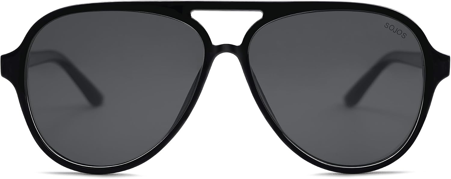 Detalle 2 de SOJOS Polarized Aviator Sunglasses SJ2201