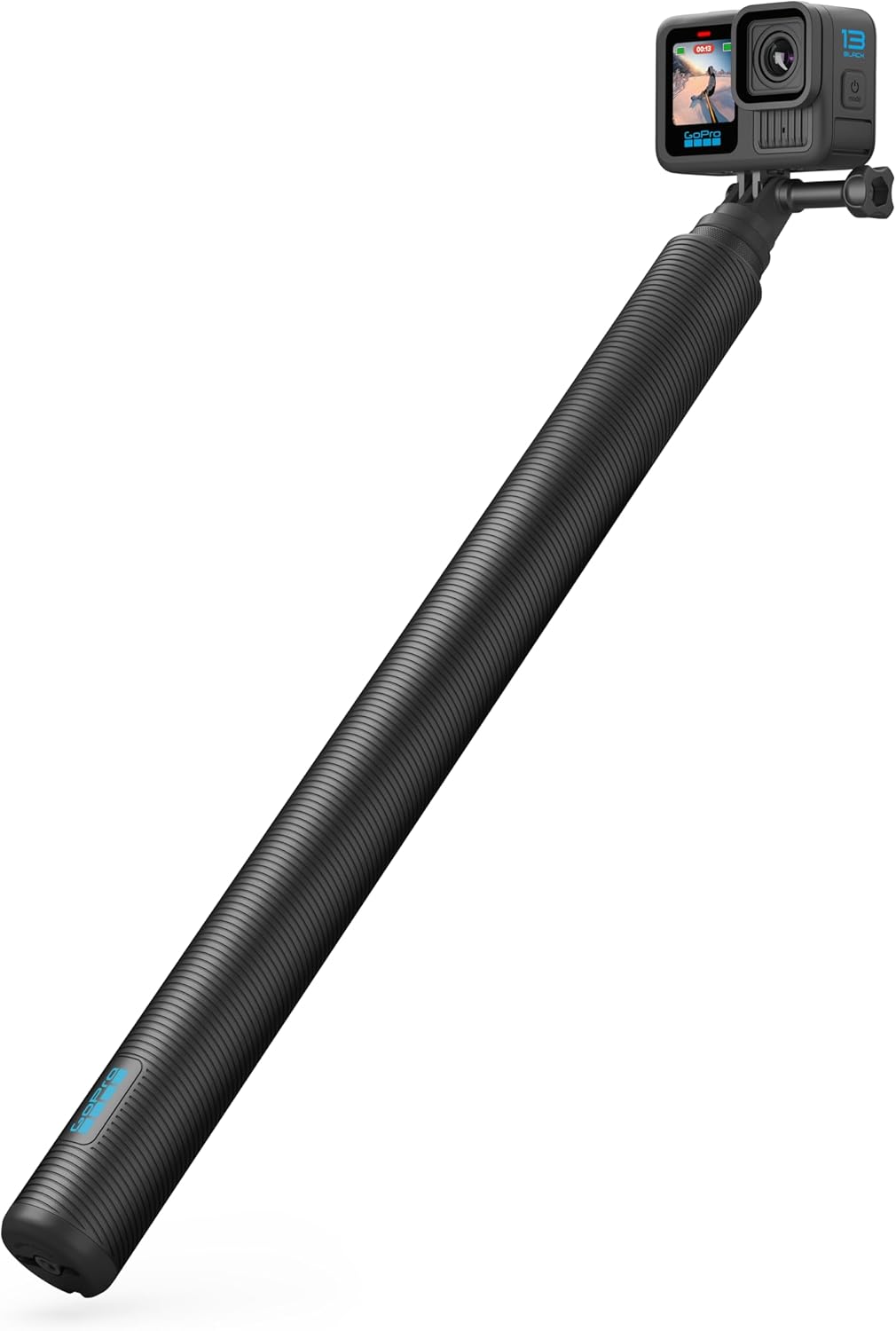 Detalle de GoPro 9ft Carbon Fibre Extension Pole + Ultra-Light Invisible 360 Grip — Official Accessory
