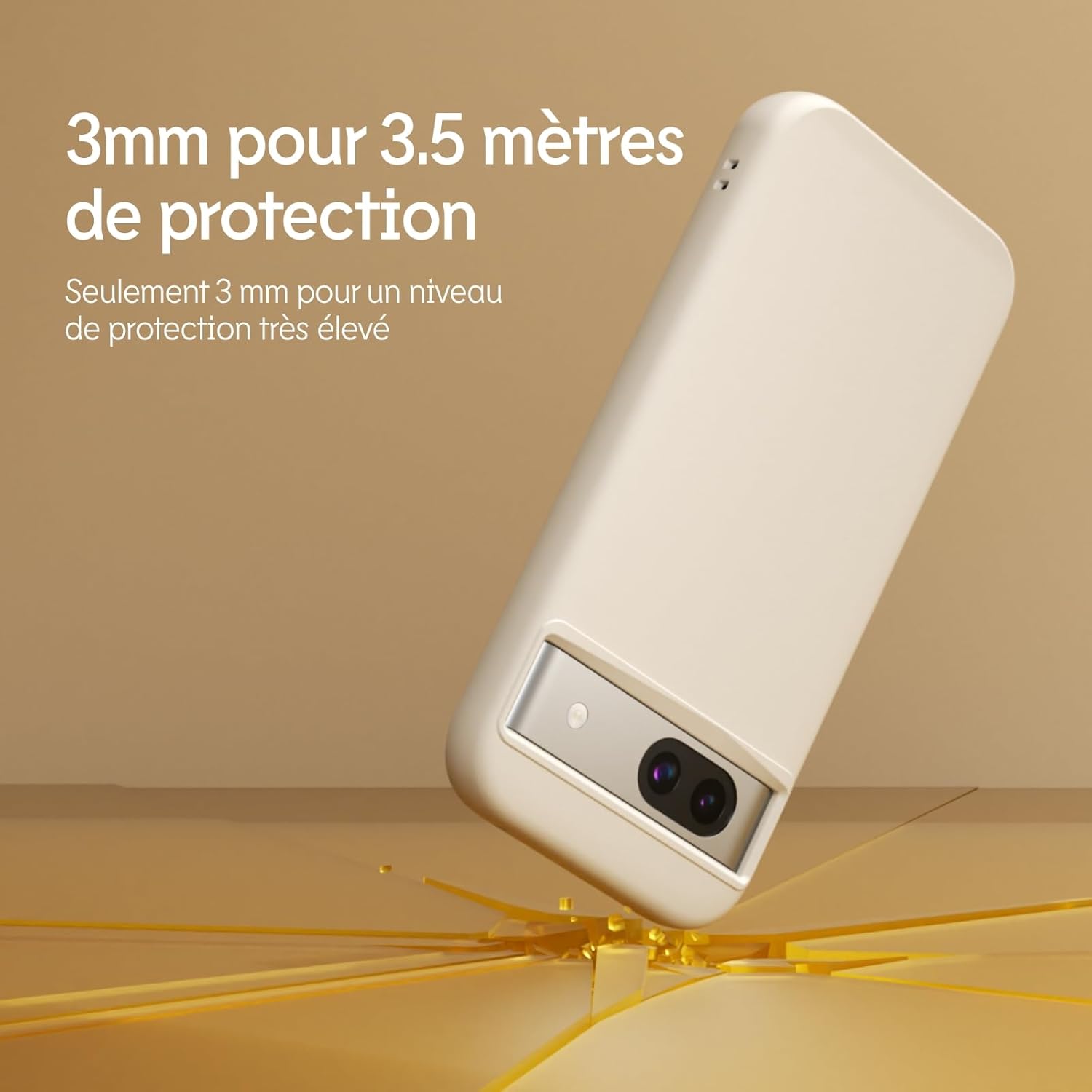 Thumbnail 1 de RhinoShield SolidSuit pour Pixel 8a — Coque Fine avec absorption des chocs et finition mate