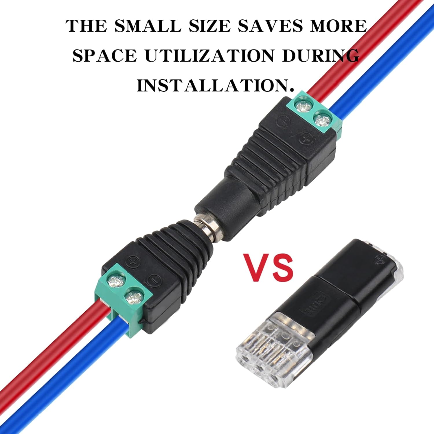 Thumbnail 5 de YESLUSY 40 connettori elettrici rapidi 12V 2 pin impermeabili per cavi AWG 18-22