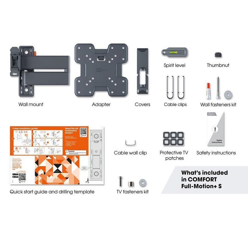 Thumbnail 2 de vogels-brand TVM 3245 Soporte de pared ajustable