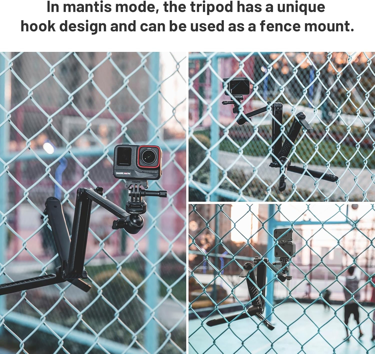 Detalle 2 de PGYTECH CapLock MantisPod Z treppiede vlogging