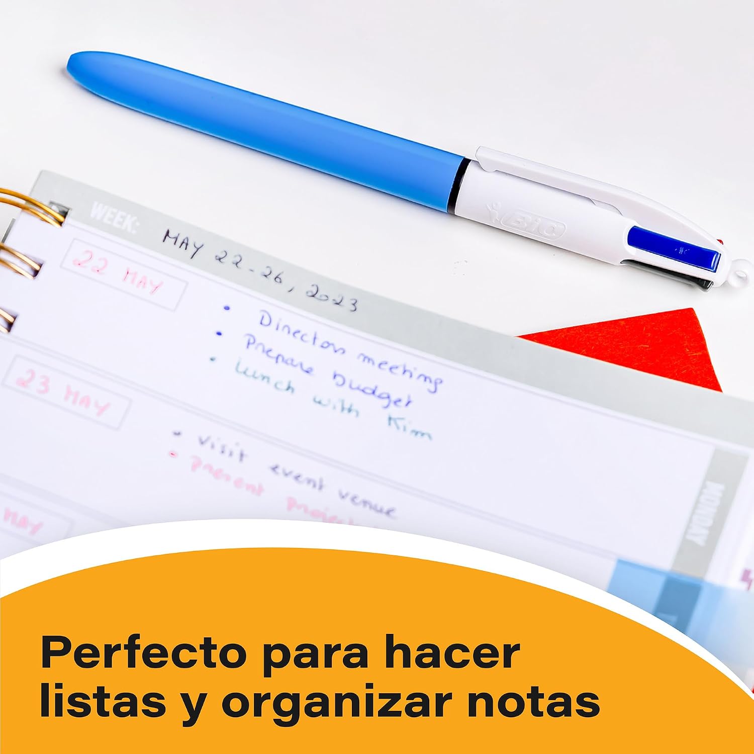Thumbnail 6 de BiC bolígrafo 4 colores Pro 12 uds