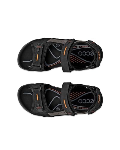 Detalle de ECCO Herren Offroad Wandern Sandalen – Schwarz, UK 10.5