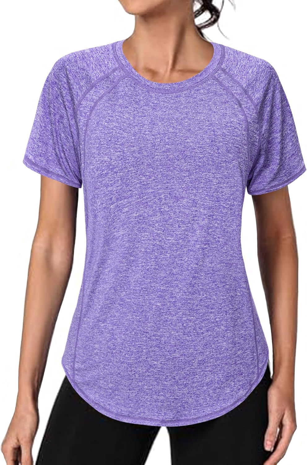 Thumbnail 1 de Gyabnw Tee Shirt Sport Femme – T-Shirt à Manches Courtes, Séchage Rapide pour Yoga, Course et Fitness