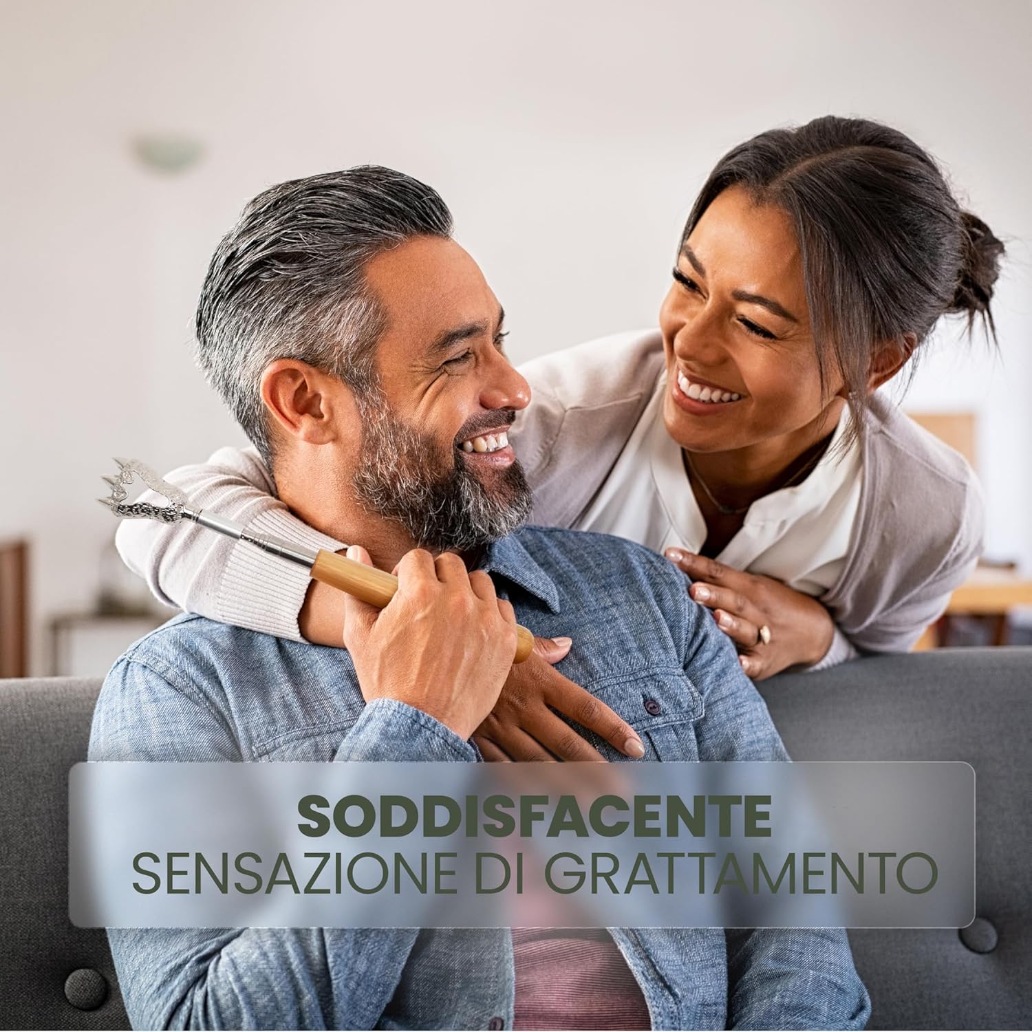 Detalle 2 de BAMBUA Manina Grattaschiena 5 accessori 🪵