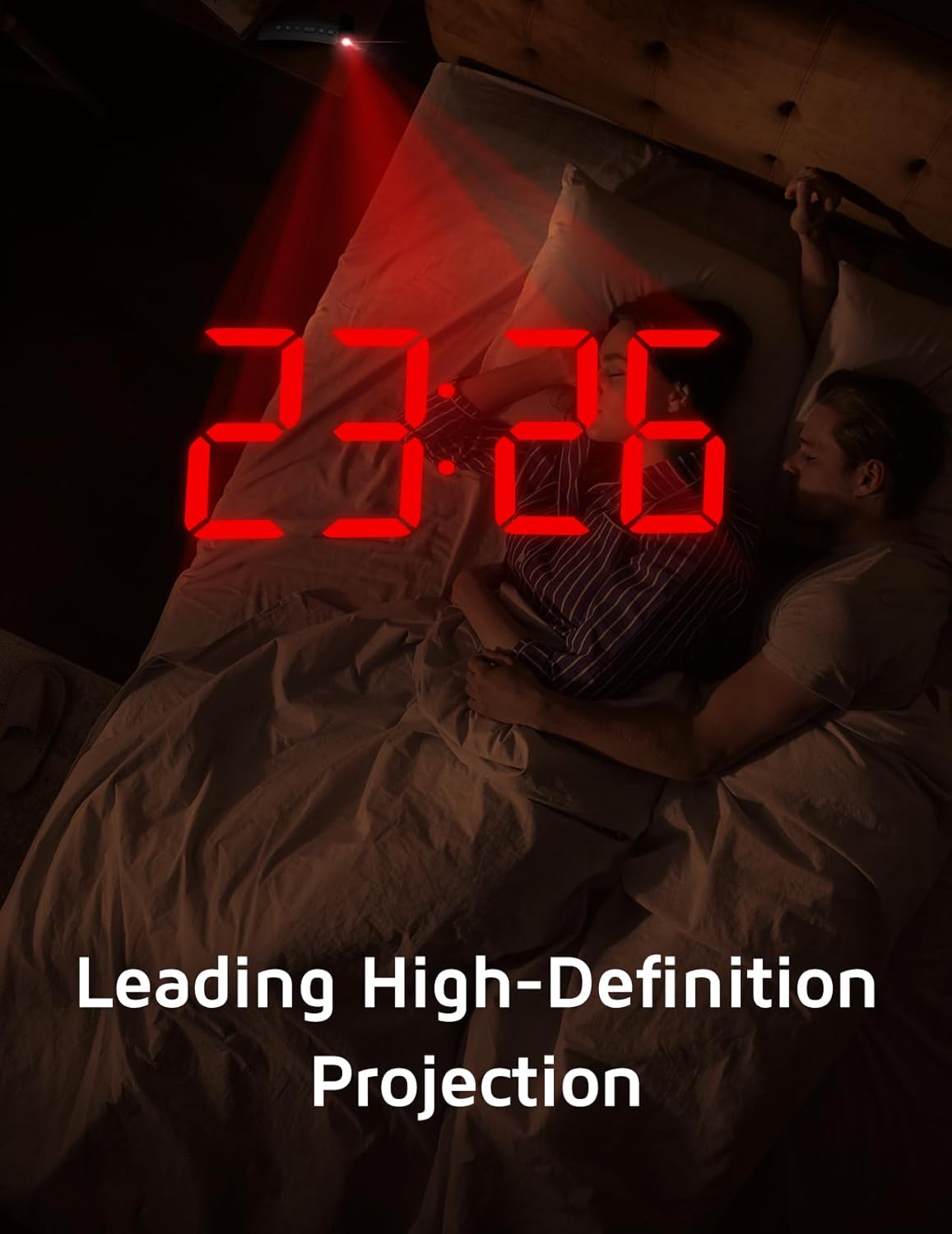 Thumbnail 2 de GOLOZA Projection Alarm Clock Bedside