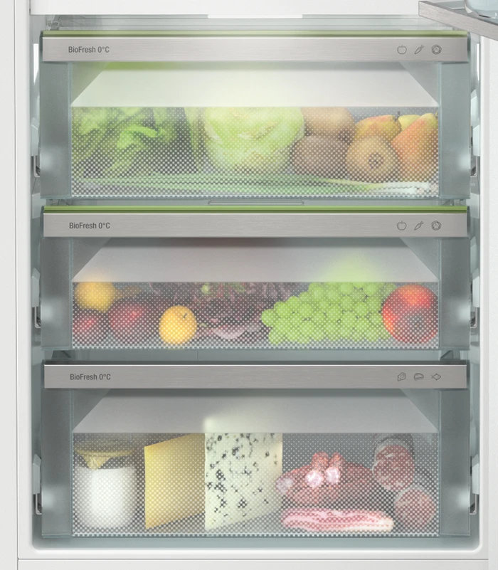 Detalle de Liebherr IRBbi 5150-20 Einbau-Kühlschrank: BioFresh, SmartDeviceBox und 296 l Nettovolumen