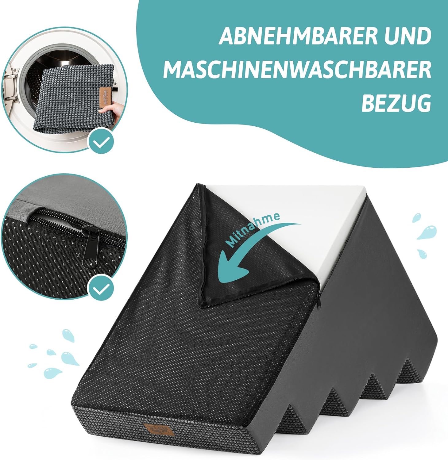 Thumbnail 4 de COZY KISS Hundetreppe 45cm für Sofa