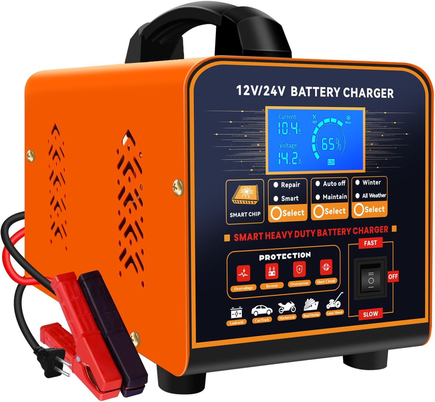 Detalle de SolaMr Autobatterie-Ladegerät 20 A