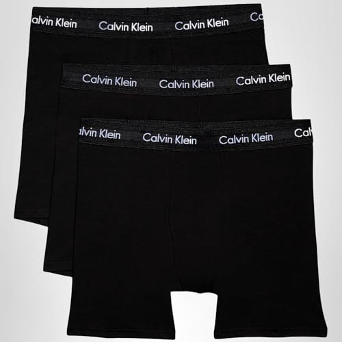 Thumbnail 5 de Calvin Klein Men’s 3 Pack Stretch Boxer Briefs, Black, XL