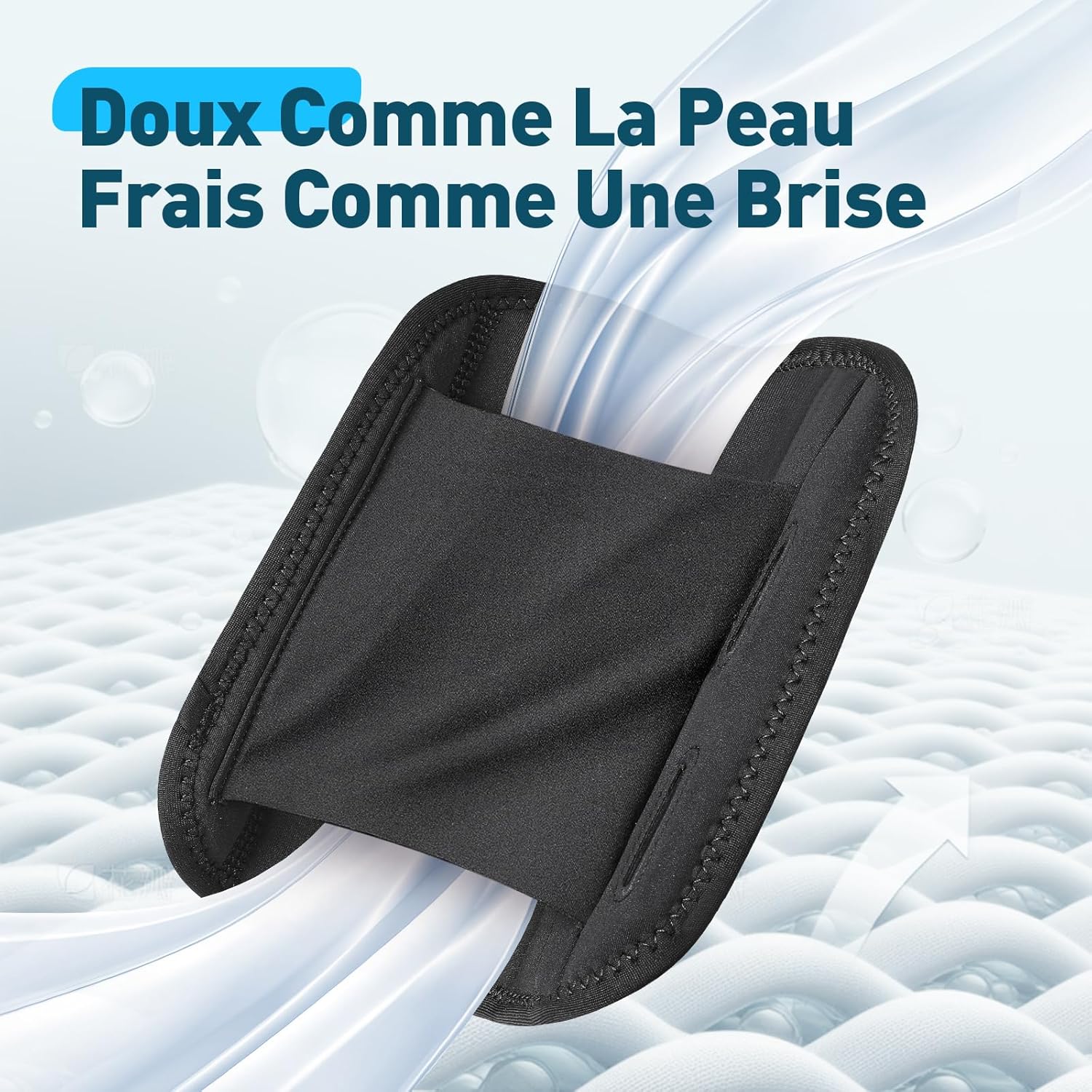Detalle de AGPTEK Attelle poignet droit avec 2 plaques aluminium (S/M) pour canal carpien, tendinite et entorses