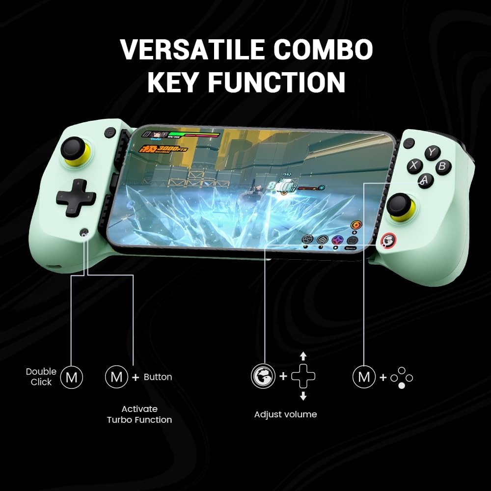 Detalle de GameSir X5 Lite Type‑C mobile gaming controller for Android & compatible iPhone/iPad sizes