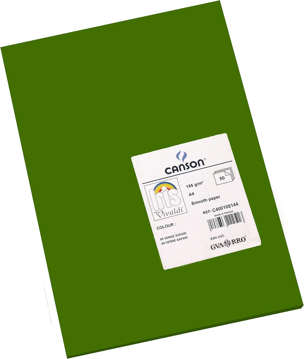 Thumbnail 2 de CANSON Iris Vivaldi – Paquet de 50 feuilles A4 185 g/m² Noir