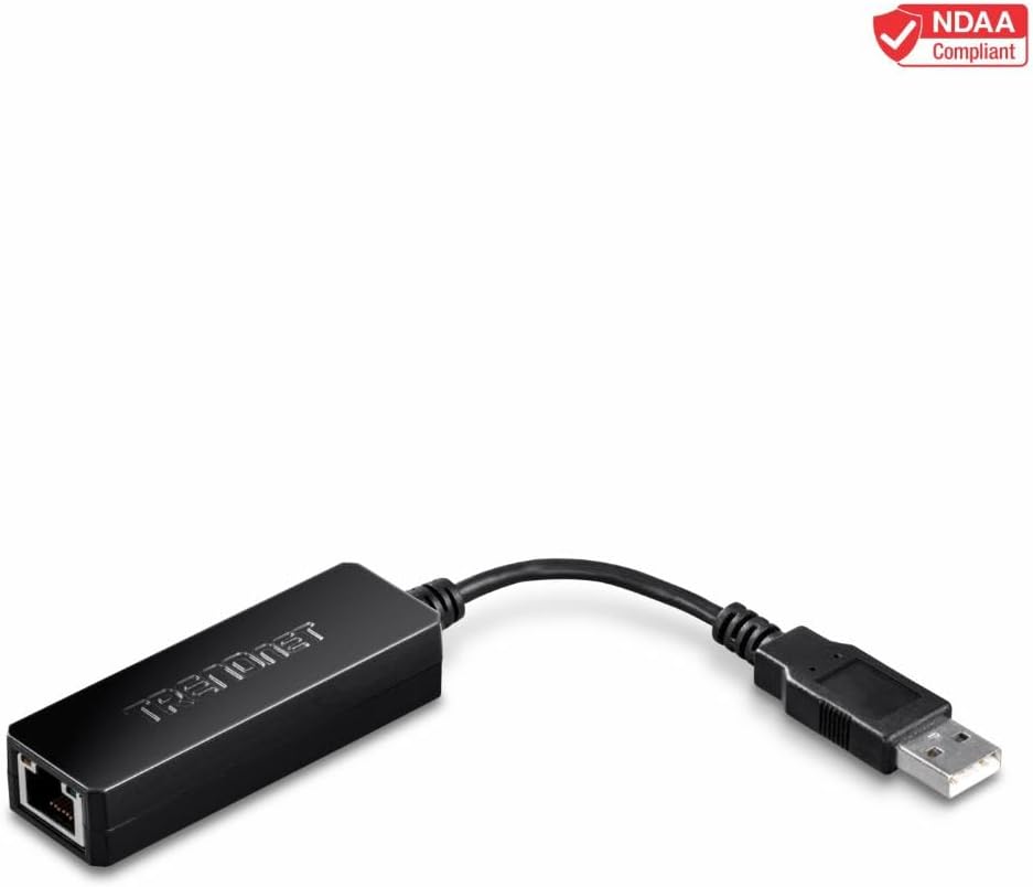 Detalle de TRENDnet TU2-ET100 USB 2.0 to Fast Ethernet Adapter with AX88772A