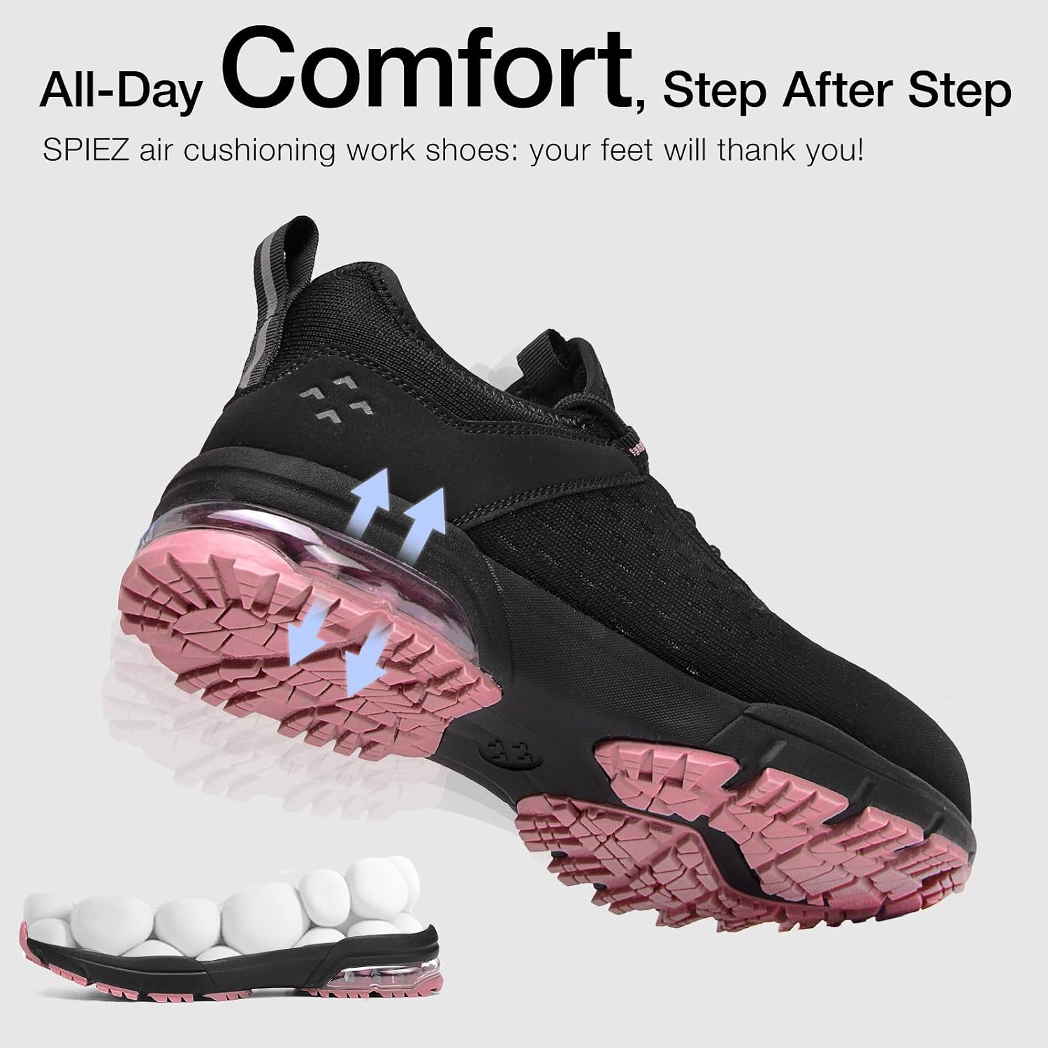 Detalle de SPIEZ composite toe safety shoes UK