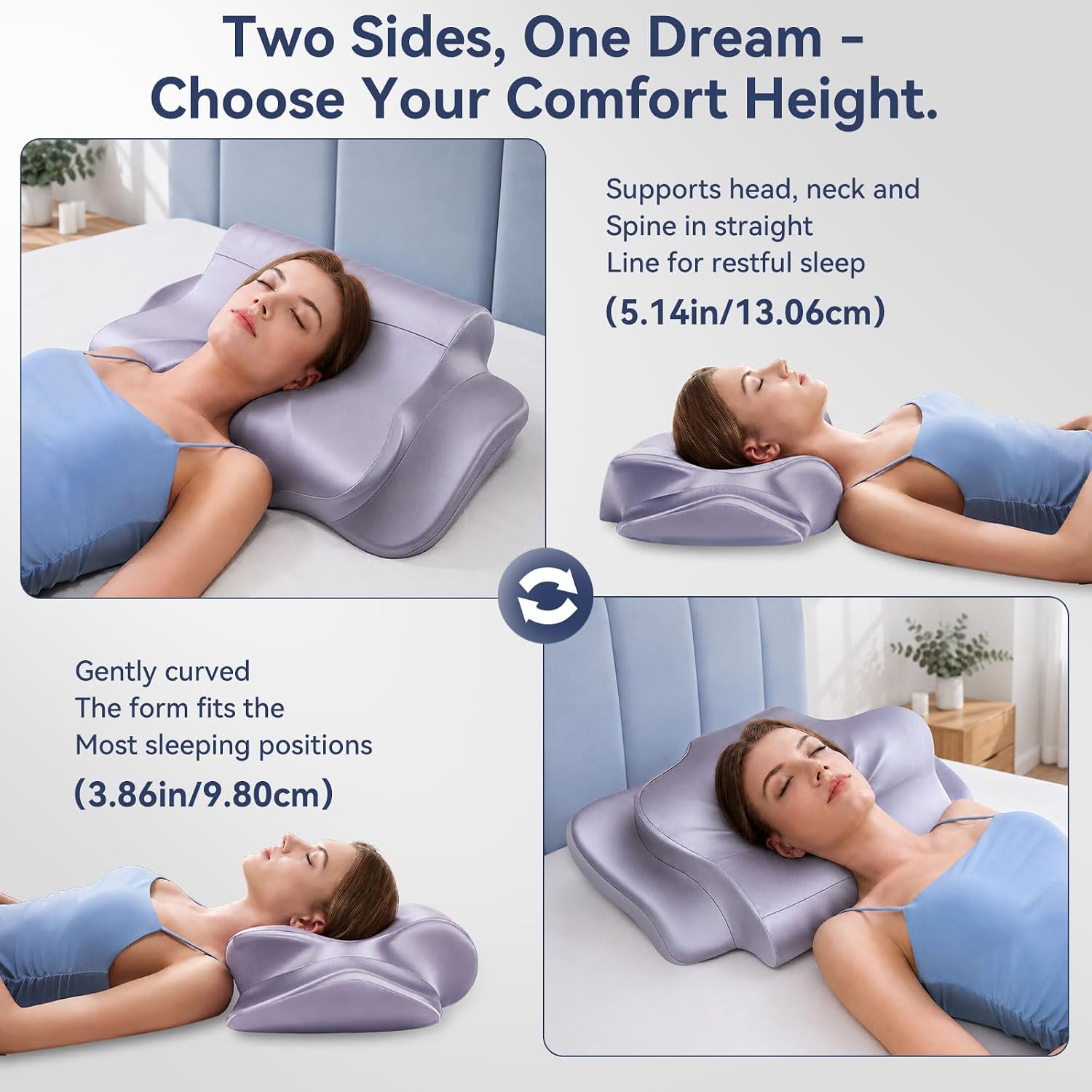Thumbnail 5 de ANYNEST Memory Foam Neck Pillow