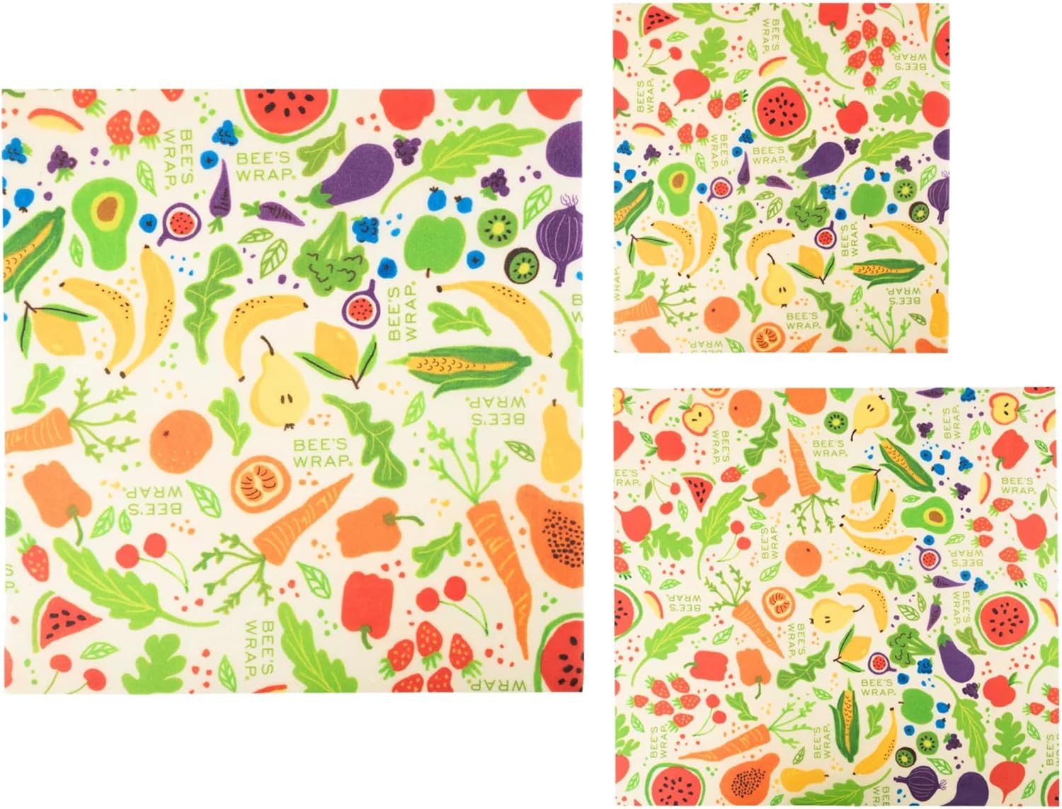 Detalle 2 de Bee's Wrap Beeswax Food Wraps 3-Pack