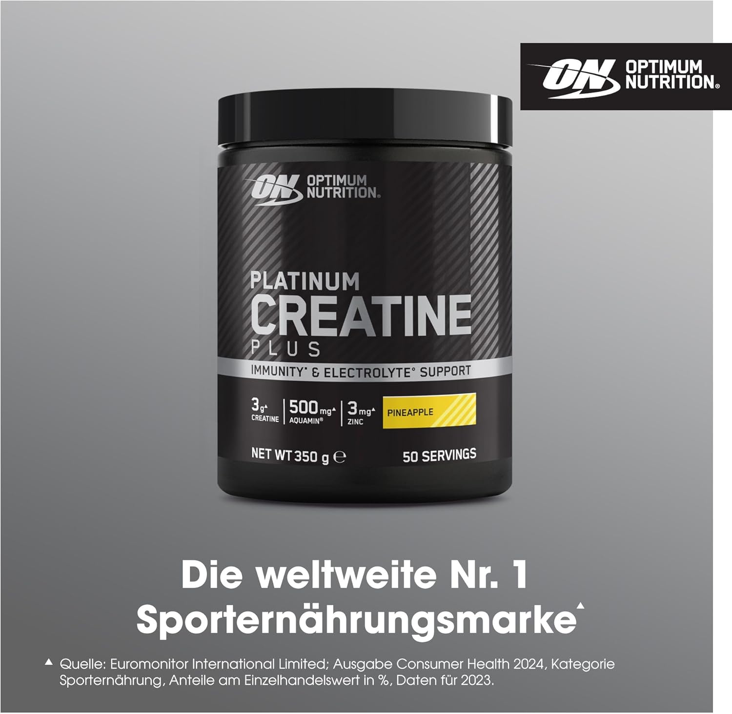 Thumbnail 1 de Optimum Nutrition Platinum Creatin Plus 350 g 🍶