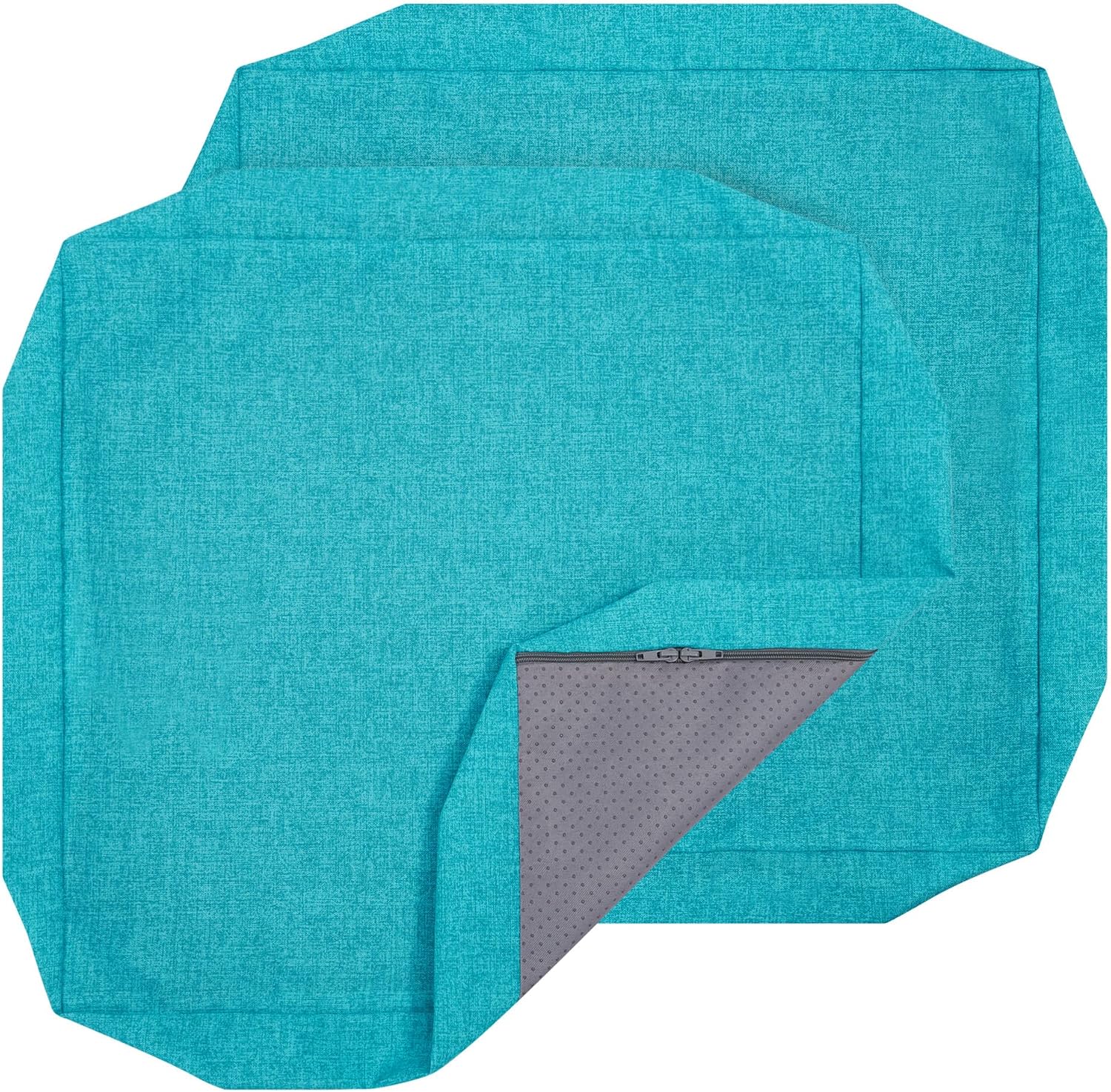 Detalle de FUNHOME Outdoor Seat Cushion Covers 22 x 22 x 4 Inch