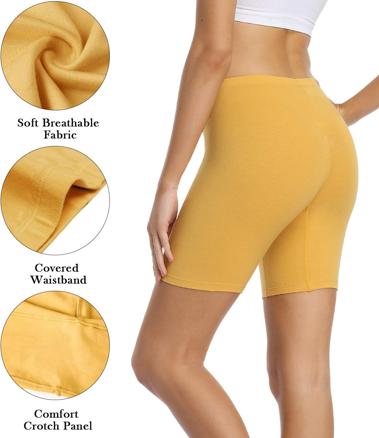 Detalle 1 de wirarpa Anti chafing shorts, 4 pack