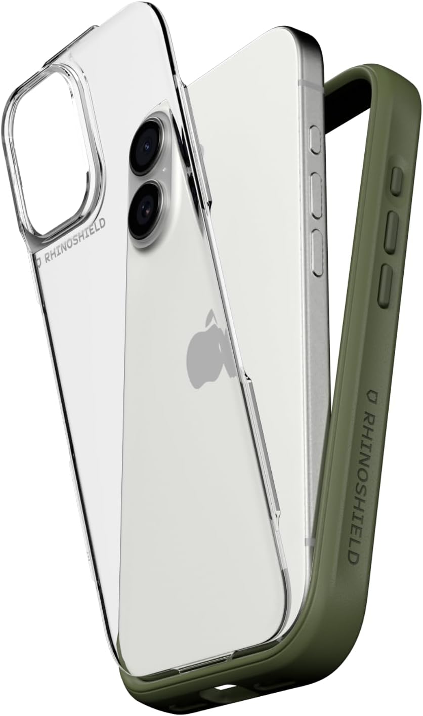 Thumbnail 6 de RhinoShield Coque Mod NX pour iPhone 17 – bumper sans verso, protection anti-chocs et design minimaliste (blanc)