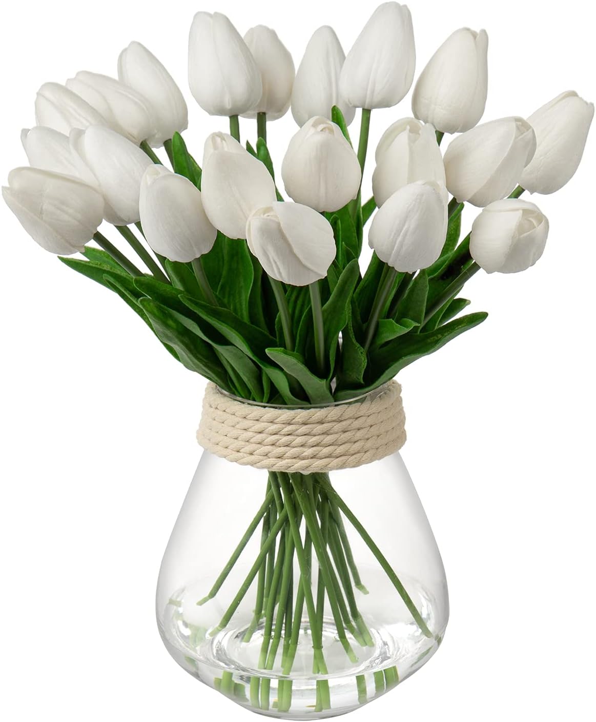 10er Set künstliche Tulpen mit Real-Touch-Latex (3,7 cm Blüte) – für Home-Party, Hochzeit & Deko