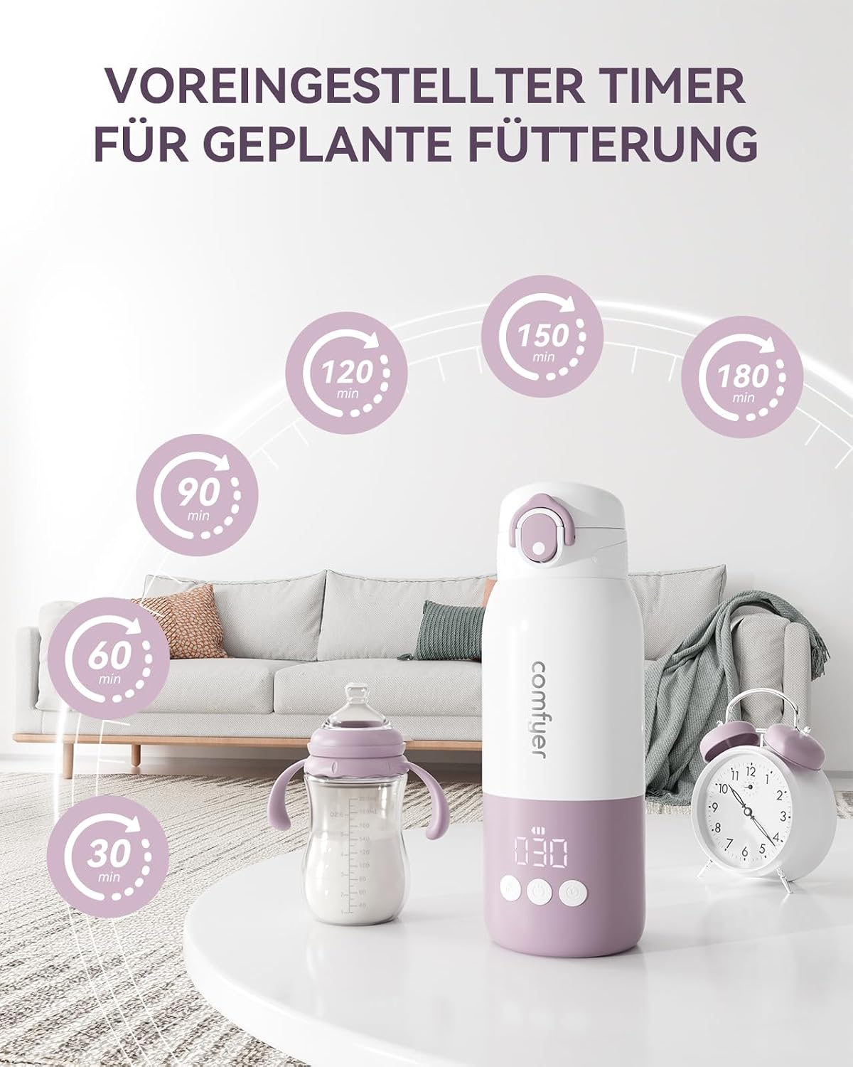 Thumbnail 5 de Comfyer BW01 Flaschenwärmer – Tragbar, flexibel und schnell unterwegs