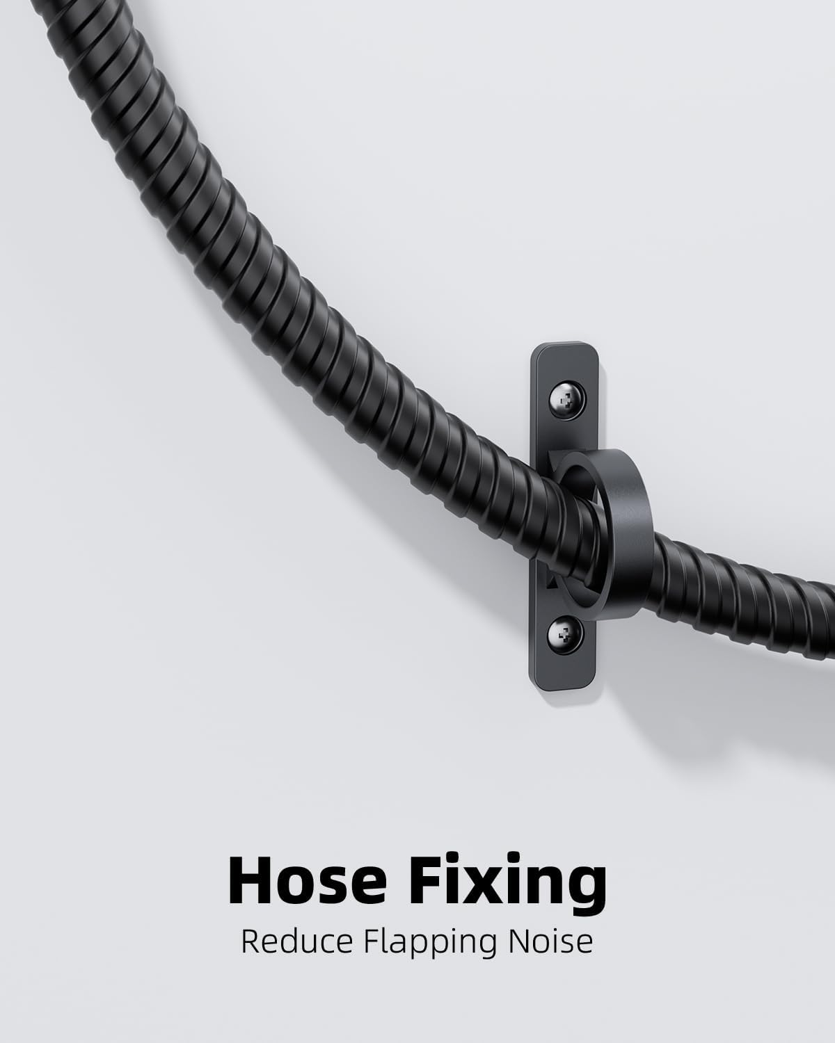 Detalle 2 de FOCSPROD HS004-Black-P RV Shower Head, 5 Modes, 60-Inch Stainless Steel Hose