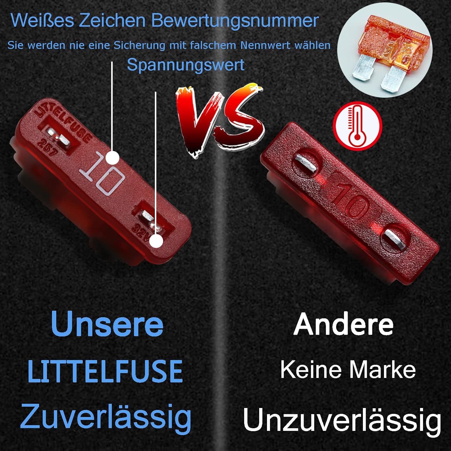 Thumbnail 2 de ENDARK 12 fach Sicherungshalter 12V