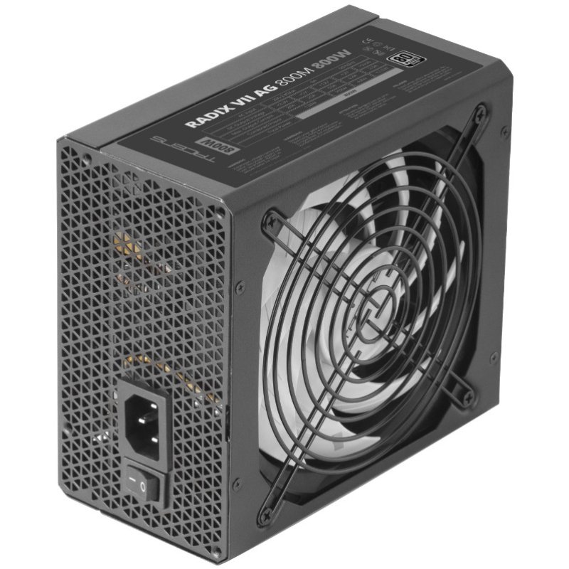 Detalle 2 de Tacens Radix VII AG 800M 800W 80 Plus Silver Modular: fuente ATX conCableado 100% Modular