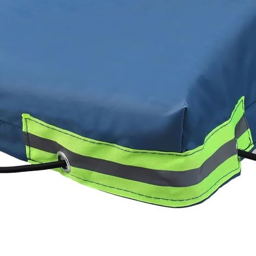 Detalle de Bâche pour Remorque PVC Renforcée RATSTONE 258 x 136 x 8 cm – Imperméable et avec cordon