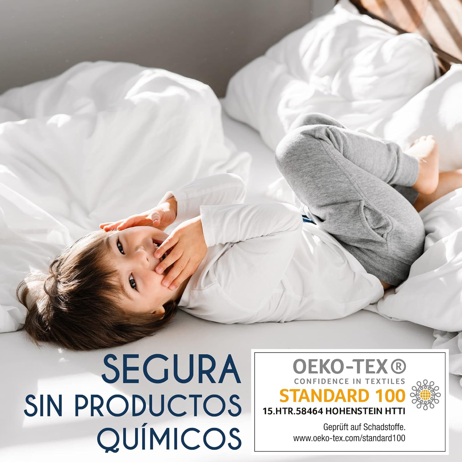Thumbnail 6 de Sábanas Cuna 70x140 Ajustables - Oeko Tex - Blanco y Rosa