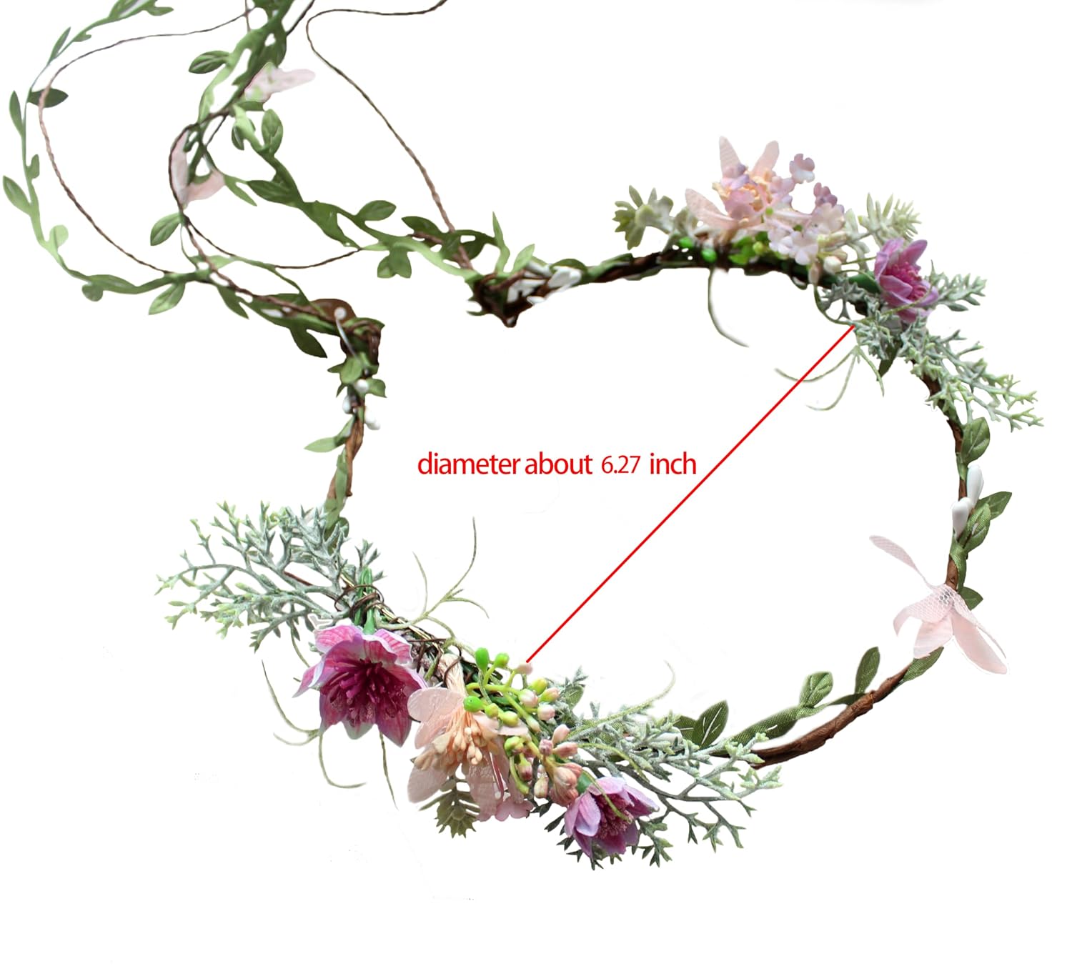 Detalle de Vivivalue Flower Crown Pink