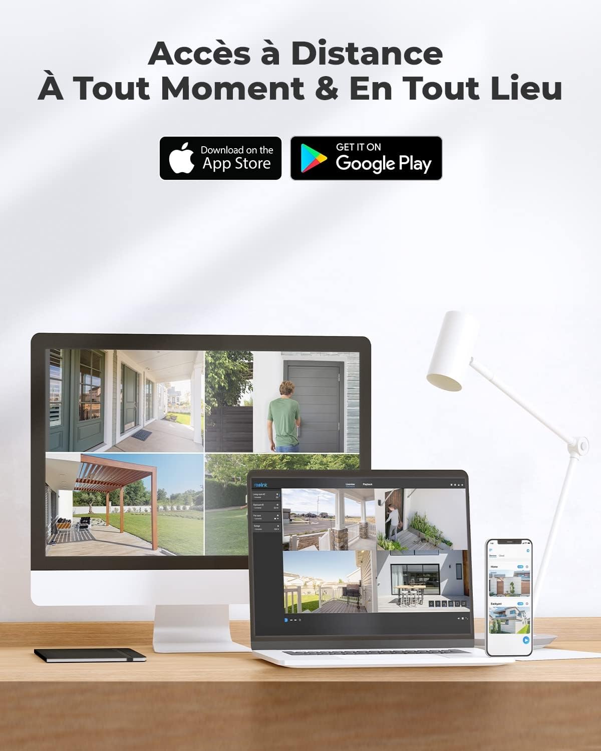Detalle de Reolink RLC-520A: Caméra PoE extérieure 5MP avec Détection Personne/Véhicule et IP67