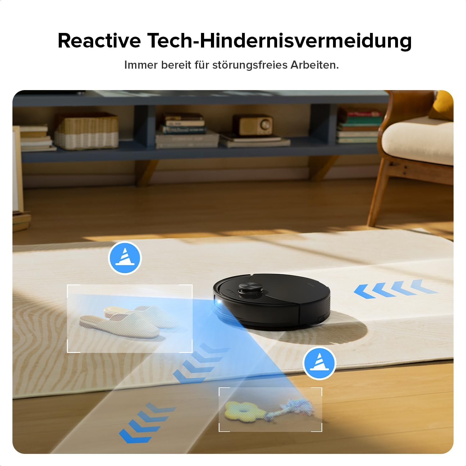 Thumbnail 6 de roborock Q10 S5-Set Saugroboter mit Wischfunktion – 10.000 Pa Saugkraft
