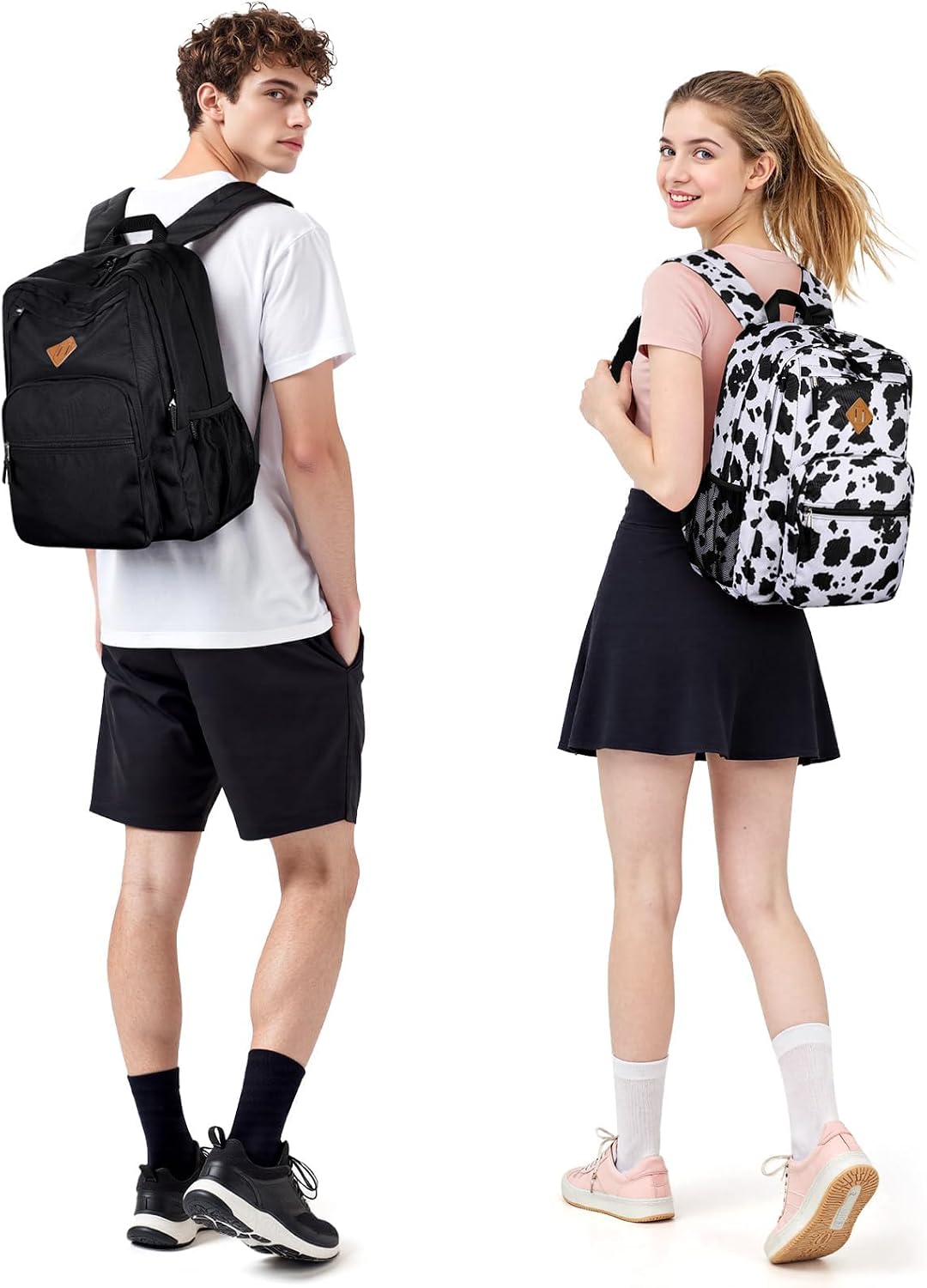 Thumbnail 1 de ZORFIN 26L Black Backpack: All-Season, Water-Resistant Organizer for College and Travel
