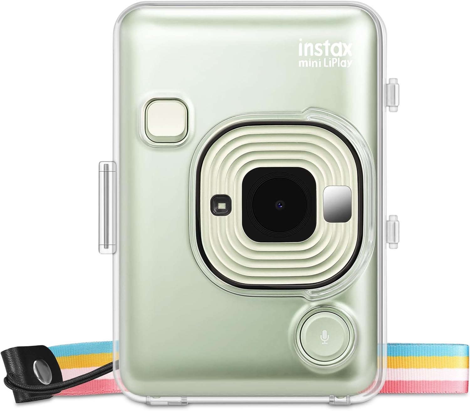 FINTIE custodia protettiva in PVC trasparente compatibile con Fujifilm Instax Mini LiPlay