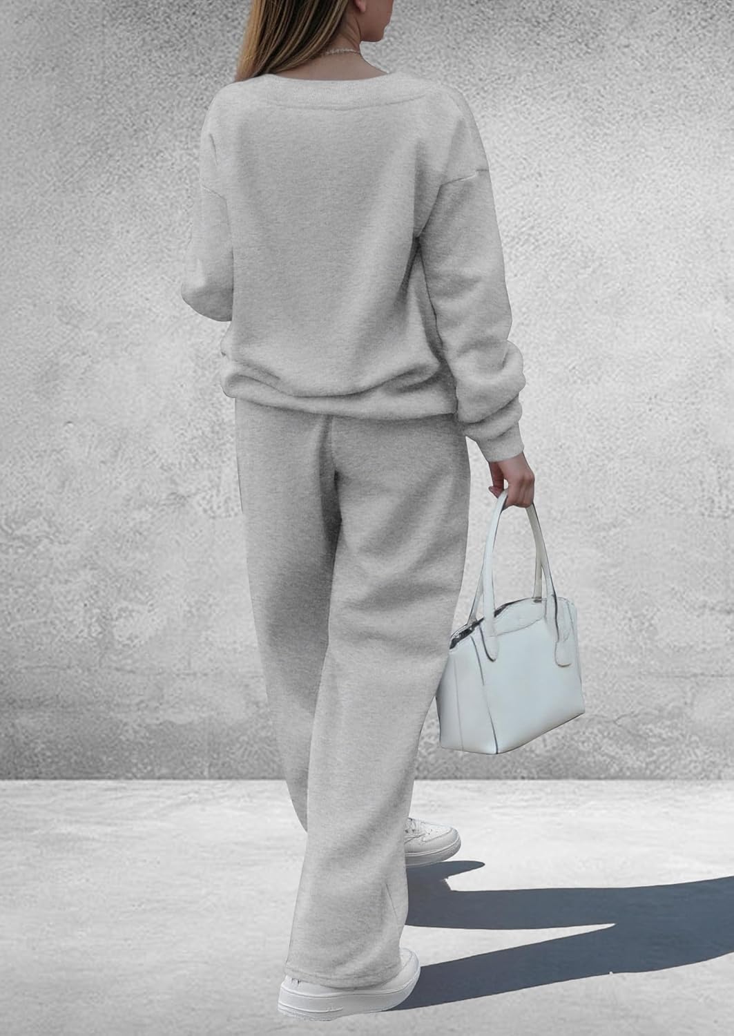 Thumbnail 1 de PRETTYGARDEN 2‑Piece V Neck Knit Set S‑XXL