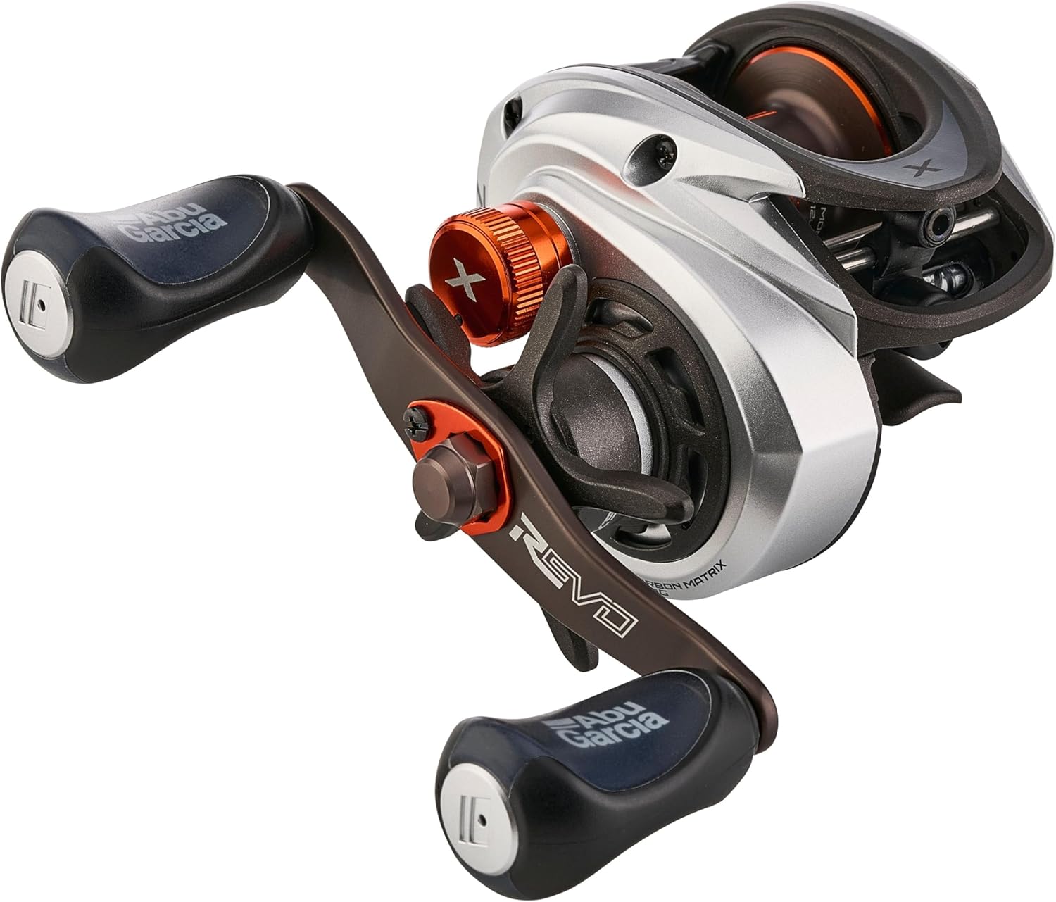 Detalle de Abu Garcia REVO5 X Series — moulinet de pêche léger et robuste pour lancers précis