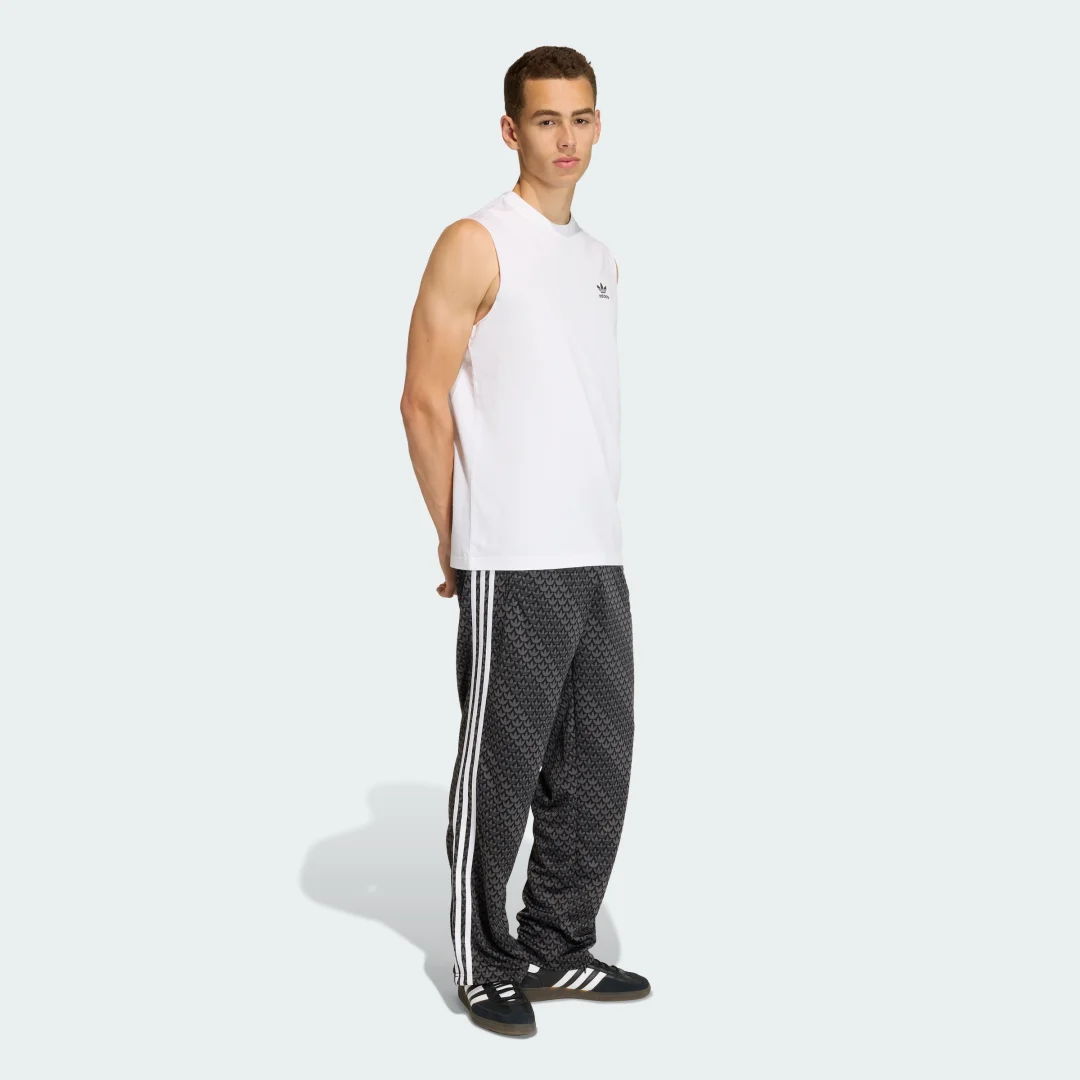 Thumbnail 2 de Camiseta sin mangas adidas Trefoil Essentials en color blanco