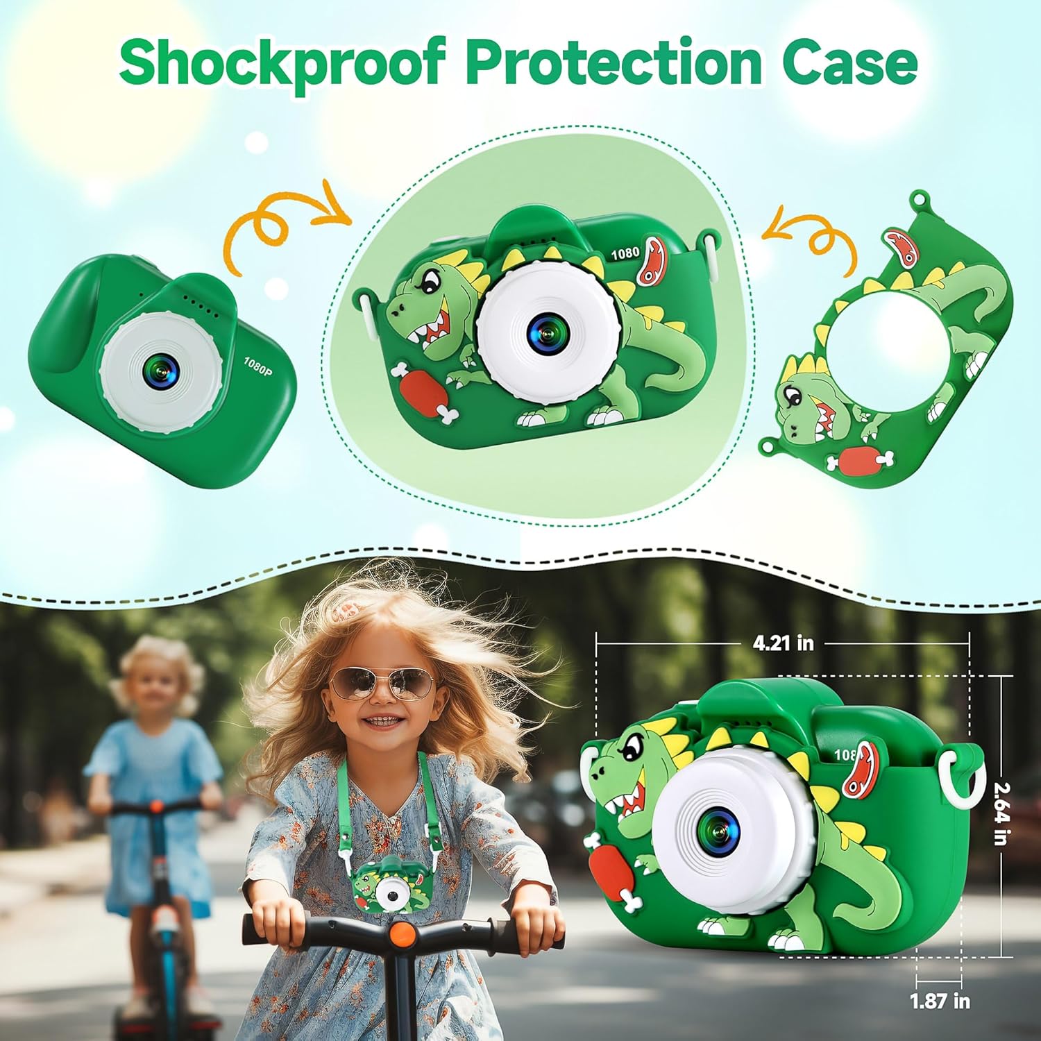 Thumbnail 5 de Kids Camera 48MP Dual Lens 32GB Kids Camera