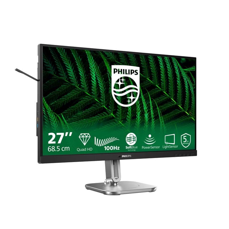 Thumbnail 3 de Monitor Philips 27B2G5500/00 – 27" Quad HD 100 Hz IPS con altura ajustable y altavoces