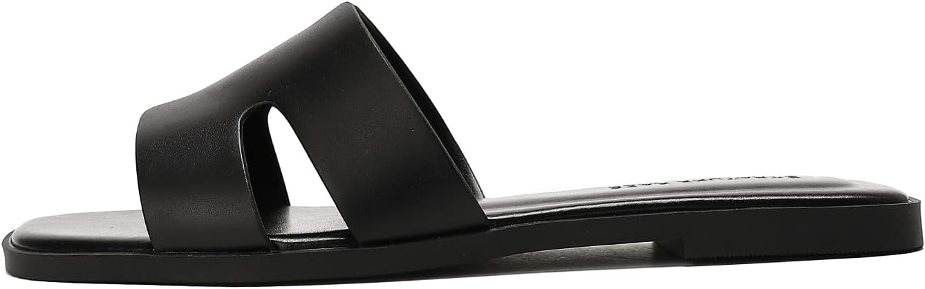 Detalle de Stratuxx Kaze Women's Open Toe Flat Dress Slide Sandals