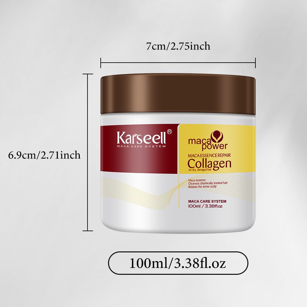 Detalle 2 de Karseell Collagen Hair Mask 100ml 💧