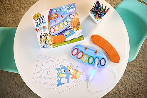 Thumbnail 6 de CRAYOLA Color Wonder Magic Light Brush Bluey: kit de pintura sin manchas para niños a partir de 3 años