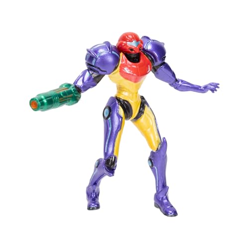 Detalle de Nintendo Metroid Prime Samus-Figurine 3er-Pack – Sammler-Set mit Varia-, Phazon- und Gravity-Suit