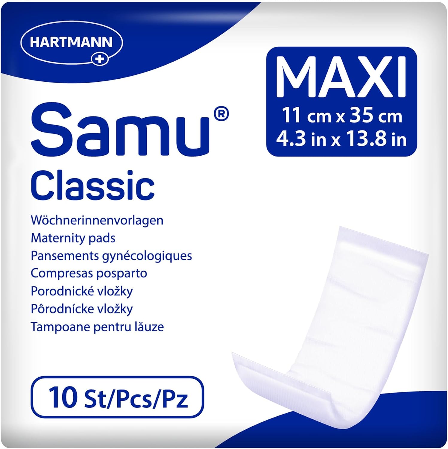 Thumbnail 6 de Samu Classic Maxi Wöchnerinnen-Vorlagen Wochenbettbinden Einlagen – 56 St.