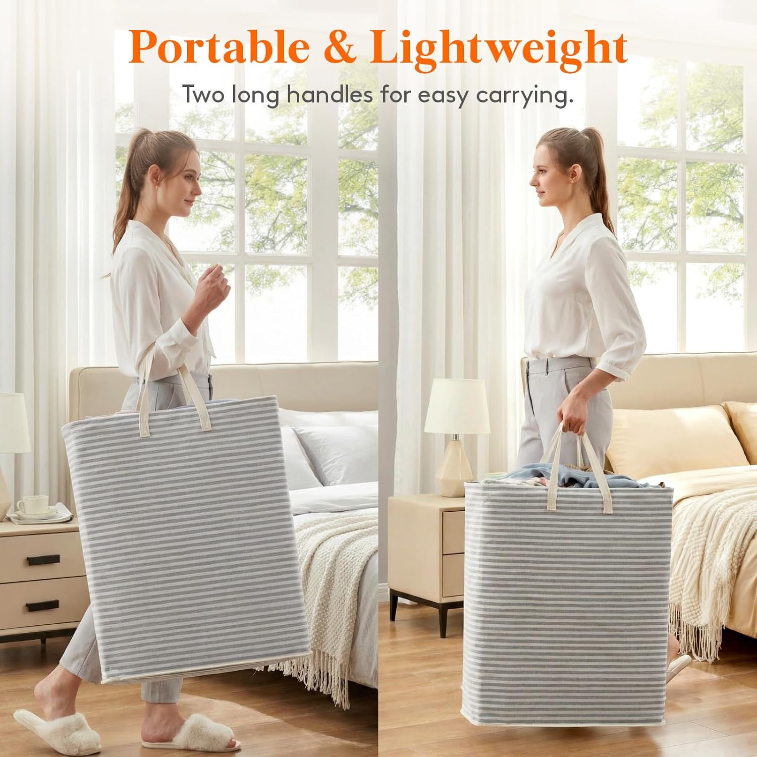 Detalle 1 de Lifewit laundry hamper 125L